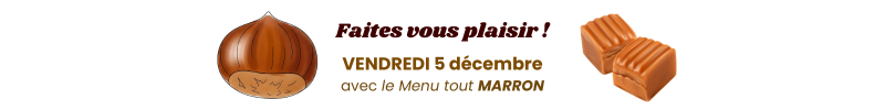 Copie de Menu à thème ROUGE