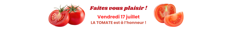 Menu à thème ROUGE
